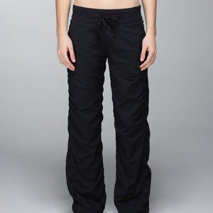 Lululemon dance studio pants, lined, tall, size 6